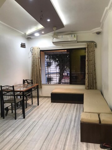 Living Room in 1 BHK Apartment at Sankalp Residency Apartment, Goregaon East – for Rent