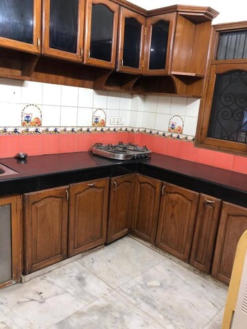 Kitchen in 3 BHK Builder Floor at Ansal Plaza Sector-23, Sector 23 – for Rent