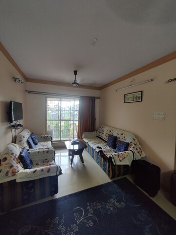 Living Room in 2 BHK Apartment at Skyline Villa, Powai – for Rent