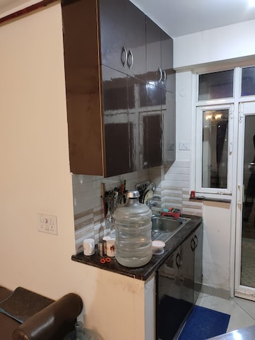 Kitchen in 2 BHK Apartment at Geotech Pristine Avenue, Sector 16c Greater Noida – for Rent