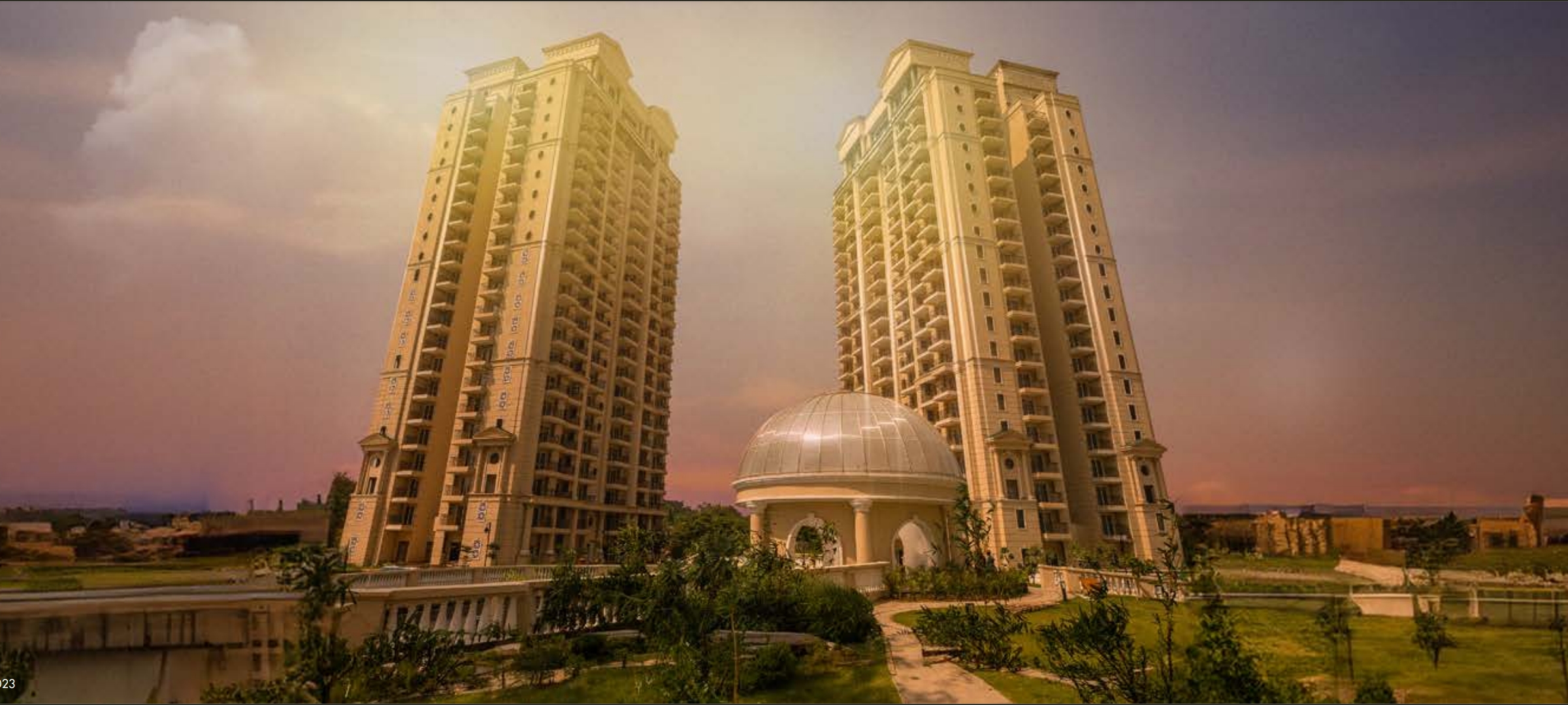 4 BHK + Servant Room,Extra Room 3420 Sq.Ft. Apartment in ATS Marigold