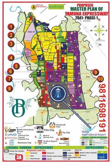  Plot – Map Location View at Solra - for Sale