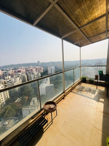 Balcony in 3 BHK Apartment at Eka Elitas, Kothrud – for Rent