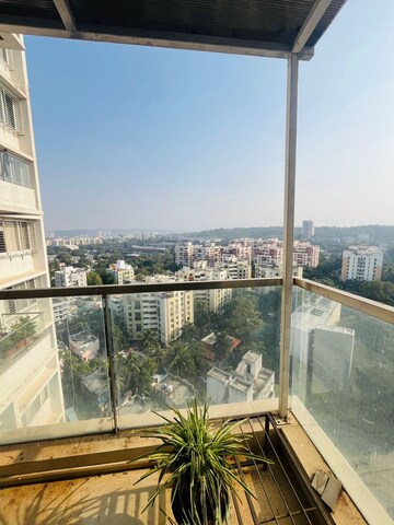Balcony in 3 BHK Apartment at Eka Elitas, Kothrud – for Rent