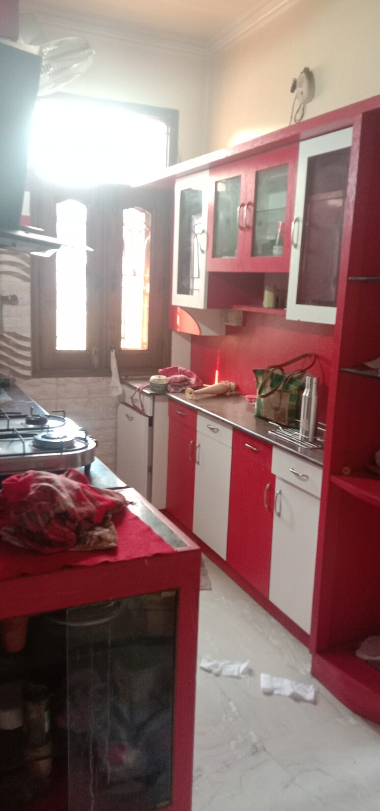 Kitchen, patel nagar 1 3.5 Bedroom 1600 Sq.Ft. Builder Floor In Patel Nagar 1 Ghaziabad 8005430