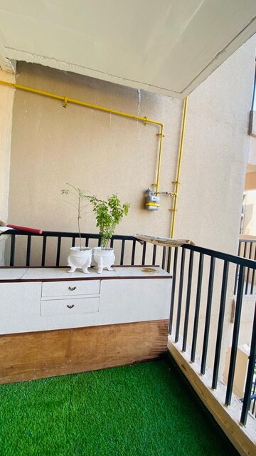 Balcony in 2 BHK Apartment at Gaur City 2 - 14th Avenue, Sector 16c Greater Noida – for Rent