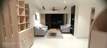 Living Room in 4 BHK Apartment at Lodha The Park Side, Worli – for Rent