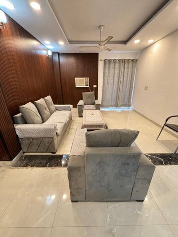 Living Room in 3 BHK Builder Floor at Ansal Plaza Sector-23, Sector 23 – for Rent