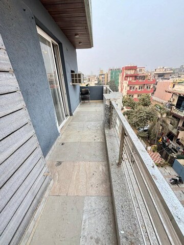 Balcony in 3 BHK Builder Floor at Ansal Plaza Sector-23, Sector 23 – for Rent