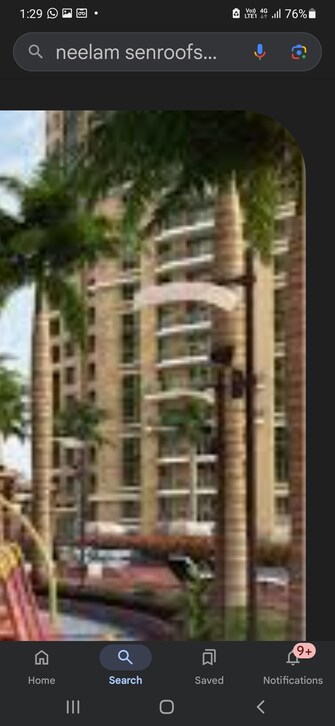 2 BHK Apartment For Rent in Neelam Senroofs Nahur East Mumbai  8005531