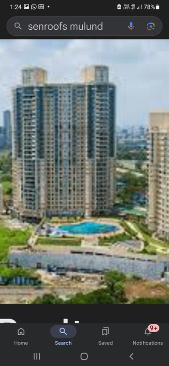 2 BHK Apartment For Rent in Neelam Senroofs Nahur East Mumbai  8005531