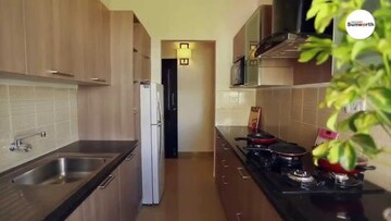 Kitchen in 2 BHK Apartment at Provident Sunworth, Kambipura – for Sale