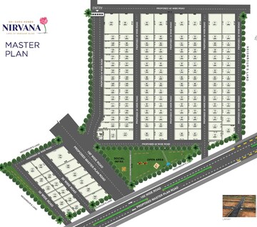  Plot – Map Location View at Bhuvanagiri - for Sale