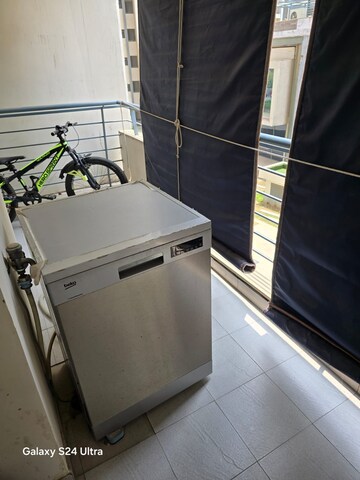 Balcony in 3 BHK Apartment at DLF The Skycourt, Sector 86 – for Rent
