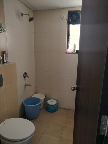 Bathroom in 2 BHK Apartment at Shapoorji Pallonji Joyville Hinjewadi, Hinjewadi – for Rent