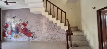 Staircase in 3 BHK Apartment at Jamuna Enclave, Ambala Highway – for Rent