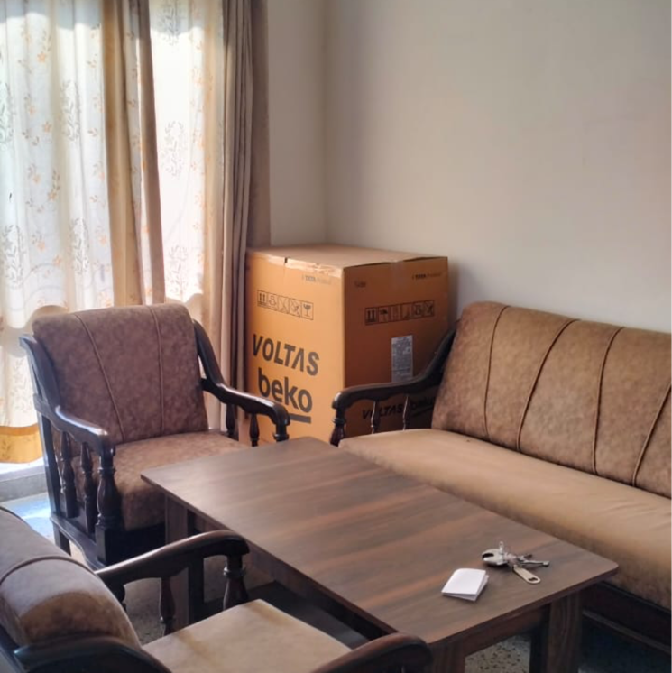 Living Room, vip road 1 Bedroom 650 Sq.Ft. Apartment In Vip Road Zirakpur 8005607