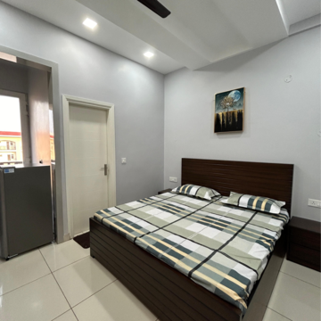 Bedroom in 1 BHK Apartment at SBP City Of Dreams Zirakpur, High Ground – for Rent