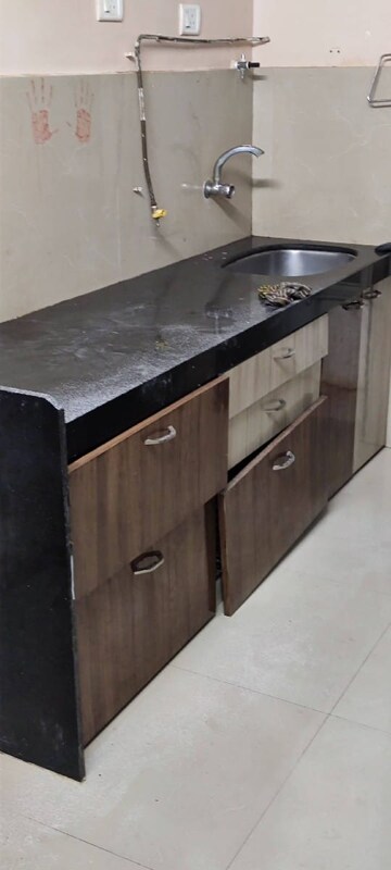 Kitchen in 2 BHK Apartment at Kakad Paradise Phase 1, Mira Road – for Rent