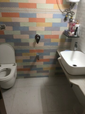 Bathroom in 3 BHK Apartment at Darshan Smruti Apartment, Santacruz West – for Sale