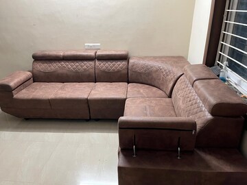 Living Room in 3 BHK Apartment at North Villa Kondapur, Kondapur – for Rent