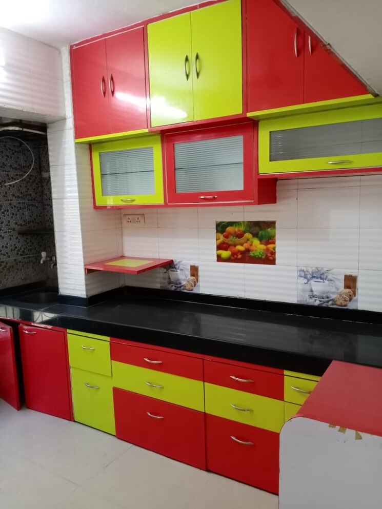 Kitchen, parijat-chs-kalyan-east 1 Bedroom 420 Sq.Ft. Apartment In Kalyan East Thane 8005761