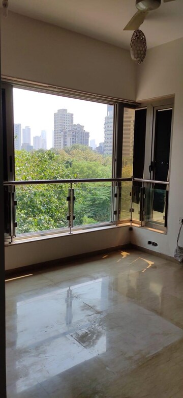 Balcony in 3 BHK Apartment at Lodha Grandeur, Prabhadevi – for Rent