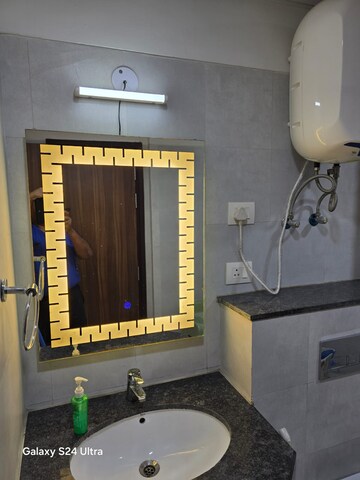 Living Room in 3 BHK Apartment at DLF The Skycourt, Sector 86 – for Rent