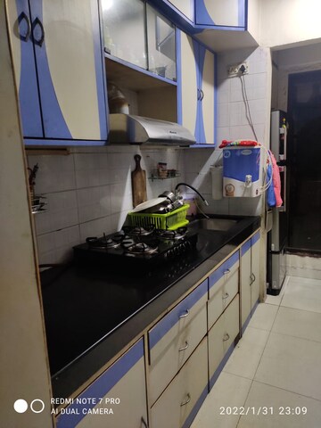 Kitchen in 3 BHK Apartment at Hari Om Heritage, Kharghar – for Rent