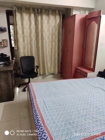 Bedroom in 3 BHK Apartment at Hari Om Heritage, Kharghar – for Rent