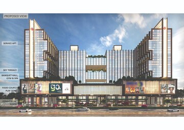 Shop – Exterior View View at Gomti Nagar - for Sale