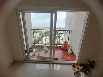Balcony in 3 BHK Apartment at Prestige Jindal City, Bagalakunte – for Rent