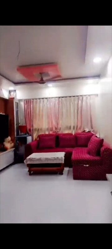Living Room in 1 BHK Apartment at Runwal Gardens, Dombivli East – for Sale