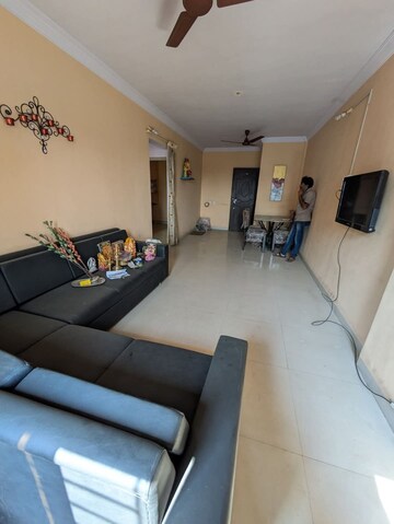 Living Room in 2 BHK Apartment at Brindavan Vatika, Kalyan West – for Rent