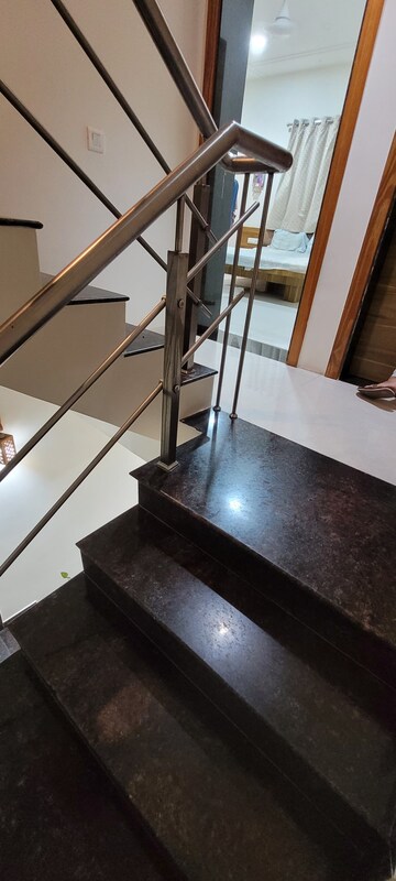 Staircase in 4 BHK Villa at Science City – for Sale