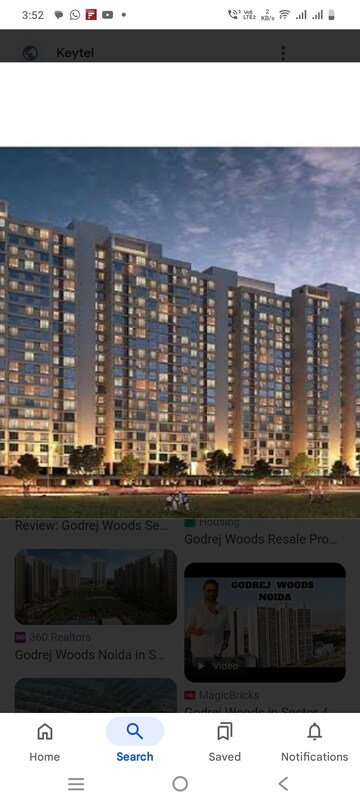 4 BHK Apartment For Sale in Godrej Woods, Sector 43