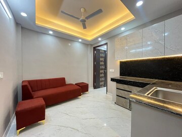 Kitchen in 1 BHK Builder Floor at Freedom Fighters Enclave – for Rent