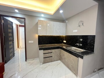 Kitchen in 1 BHK Builder Floor at Freedom Fighters Enclave – for Rent