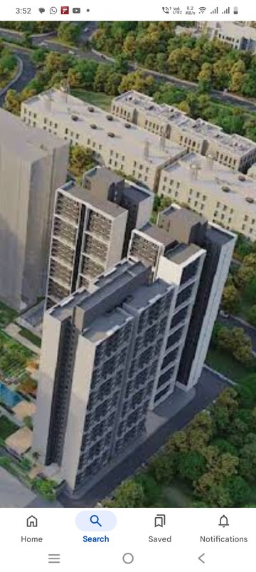 Living Room in 3 BHK Apartment at Godrej Woods, Sector 43 – for Sale