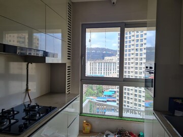 Kitchen in 2 BHK Apartment at Hiranandani Atlantis, Powai – for Rent