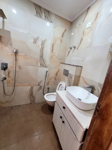 Bathroom in 3 BHK Apartment at Himayat Nagar – for Sale