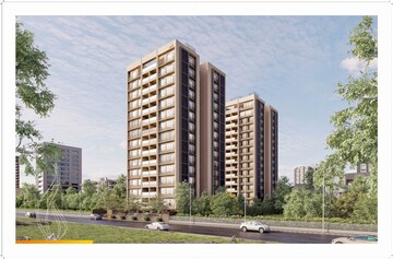 3 BHK Apartment – Exterior View View at Diwali Skyz, Near Vaishno Devi Circle On Sg Highway - for Sale