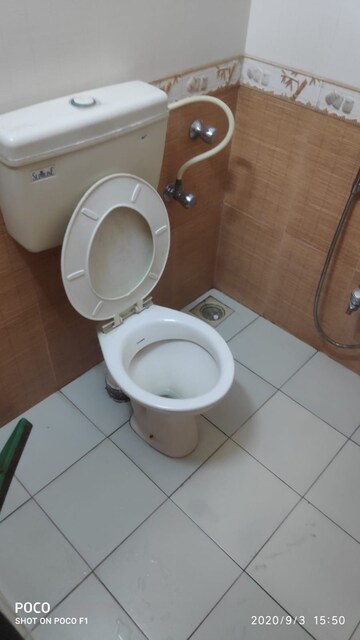 Bathroom in 3 BHK Apartment at Patel Heritage, Kharghar – for Rent