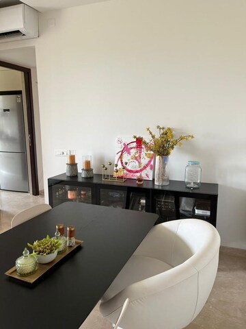 Living Room in 2 BHK Apartment at Castle Rock, Powai – for Rent