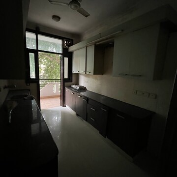 Kitchen in 3 BHK Builder Floor at Ansal Sushant Lok I, Sector 43 – for Rent