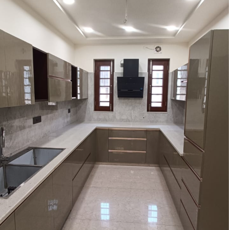 Kitchen, puri-aman-vilas 4 Bedroom 300 Sq.Yd. Builder Floor In Sector 89 Faridabad 8006598