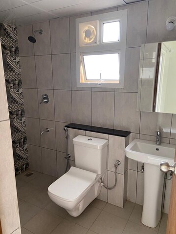 Bathroom in 2 BHK Apartment at Trendsquare Ortus Apartment, Hebbal – for Rent