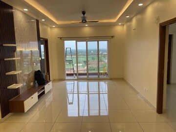 Living Room in 3 BHK Apartment at Trendsquare Ortus Apartment, Hebbal – for Rent