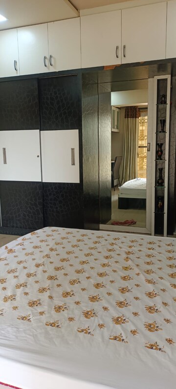 Bedroom in 3 BHK Apartment at Ravechi Heights, Kharghar – for Rent