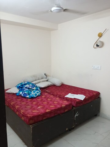 Bedroom in 1 BHK Builder Floor at Khirki Extension – for Rent